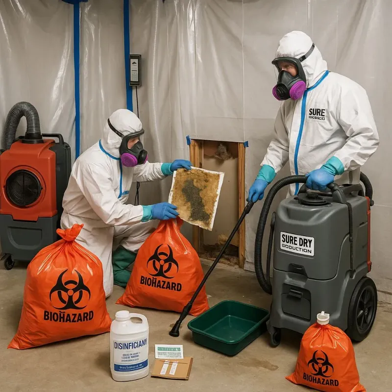 Contaminated Water Handling Protocols process in Denton County, TX