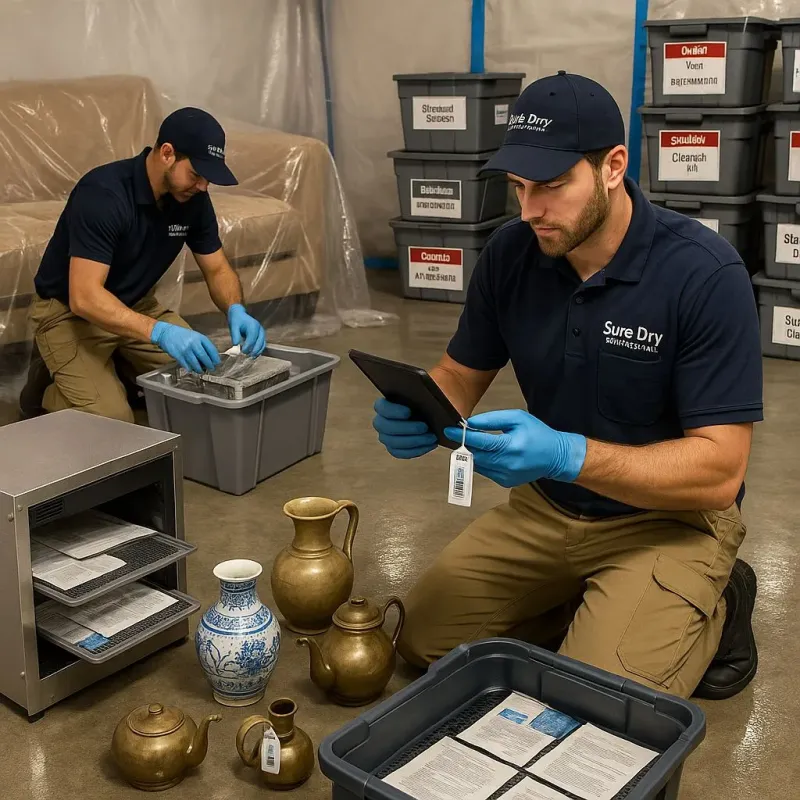 Content Protection and Restoration process in Denton County, TX